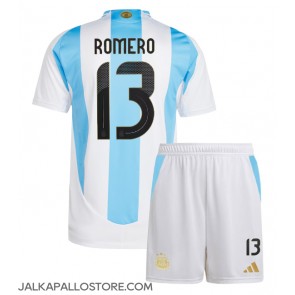 Argentiina Cristian Romero #13 Kotipaita Lapsille Copa America 2024 Lyhythihainen (+ shortsit)